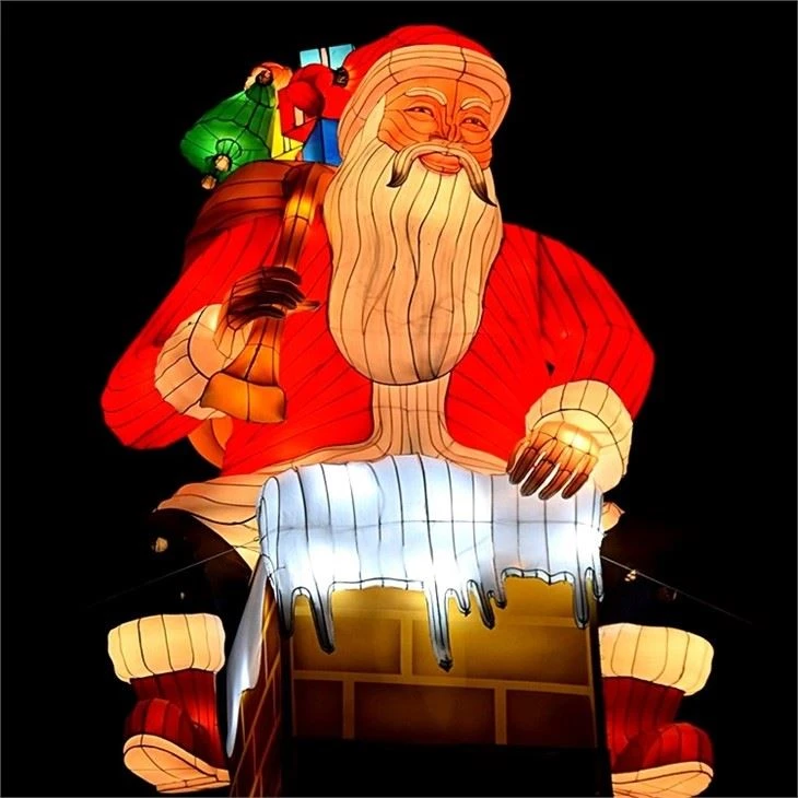 Outdoor Festival Decoration Christmas Lantern For Theme Park