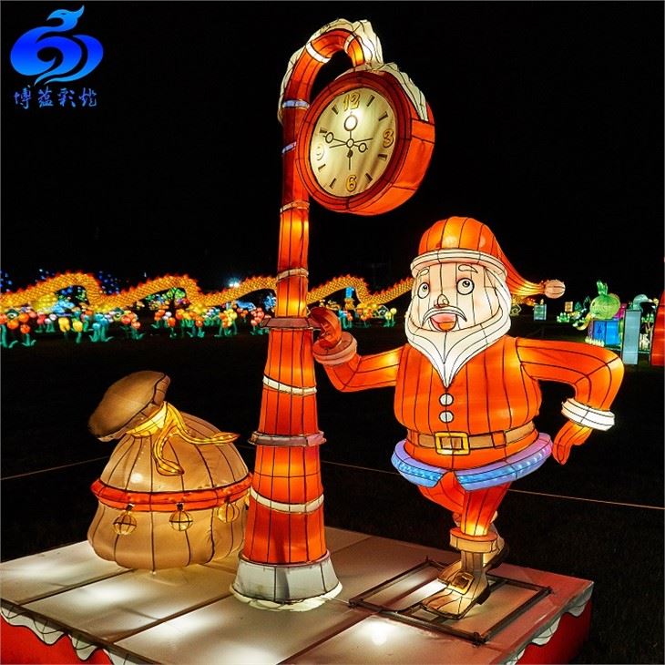 Christmas Decoration Santa Claus Lantern